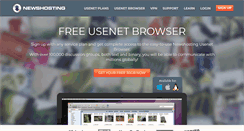 Desktop Screenshot of newshosting.com